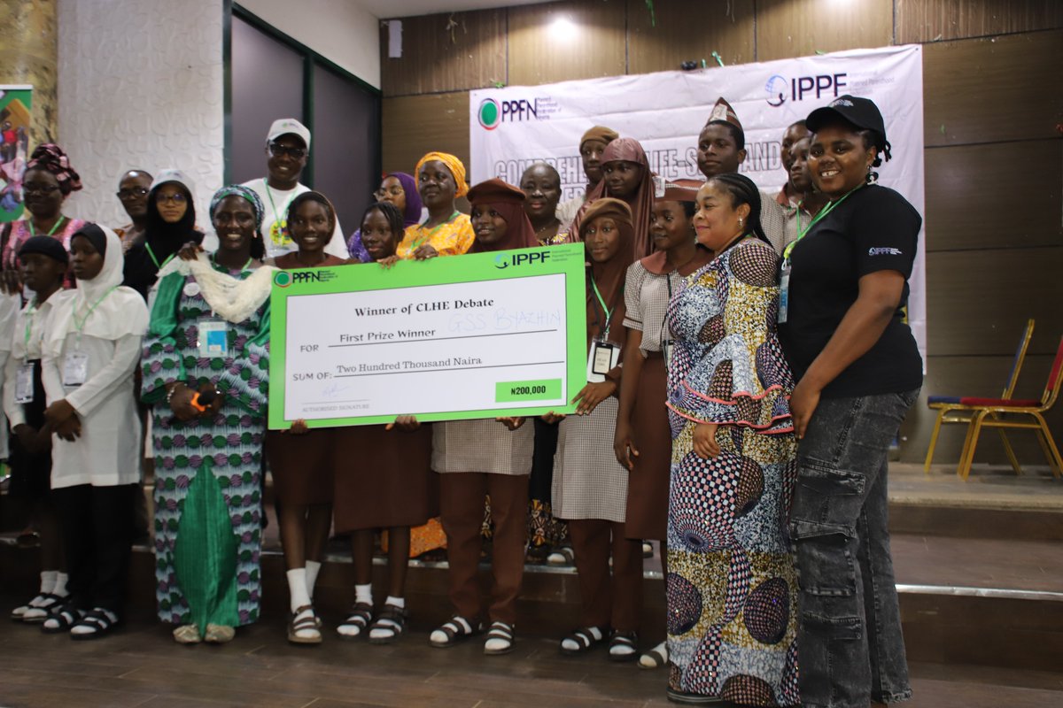PPFNigeria's tweet photo. Celebrating milestones, inspiring futures.

The CLHE graduation marks not just the end of a programme, but the beginning of a journey toward empowerment and informed living.

#PPFN #YouthDevelopment #CLHE https://t.co/e8VQaeoijx
