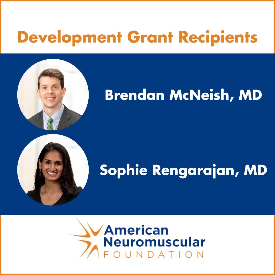 🎉 Big news! Thanks to our generous donors, four ANF research grants were awarded in 2025!

These projects are bringing hope and innovation to the future of neuromuscular medicine.

Learn more about the researchers &amp; their work ➡️ ow.ly/5yoS50Xfzu4