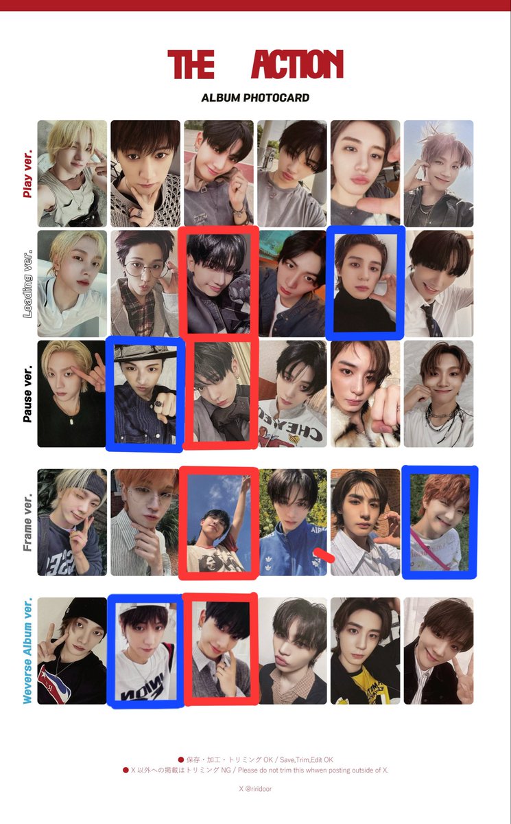 ghydgr's tweet photo. 보넥도 앨범 포카 교환

💙제가 갖고 있는 것💙
❤️님이 갖고 있는 것❤️

프레임 운학➡️재현
위버스 리우➡️재현

교환원해요!

보넥도 성호 리우 재현 태산 이한 운학 교환 양도 https://t.co/36INWlmRb7