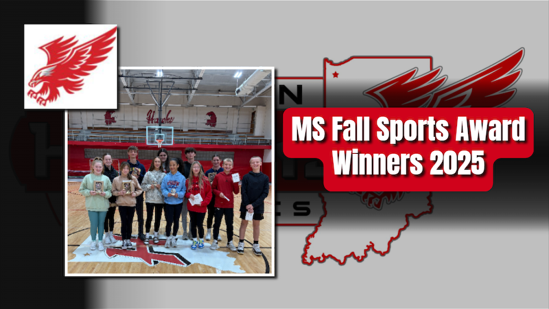 Fall 2025 Middle School Sports Awards Winners