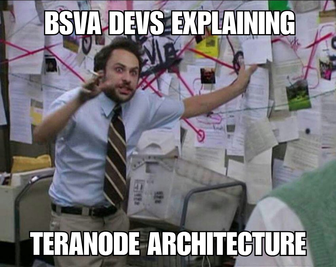 Next week, we're recording an AMA with our Teranode devs.​ Drop your most pressing questions below and we'll get you an answer. No question is too technical!