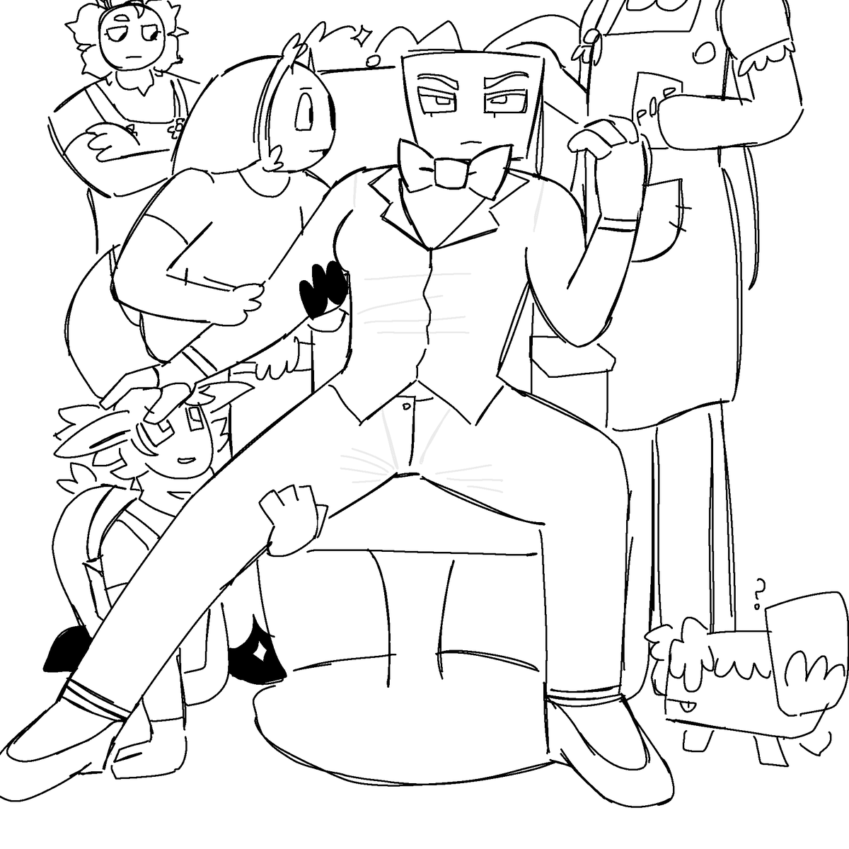 this is canon because I said so #dandysworld #dandysworldfanart #dandysworldvee