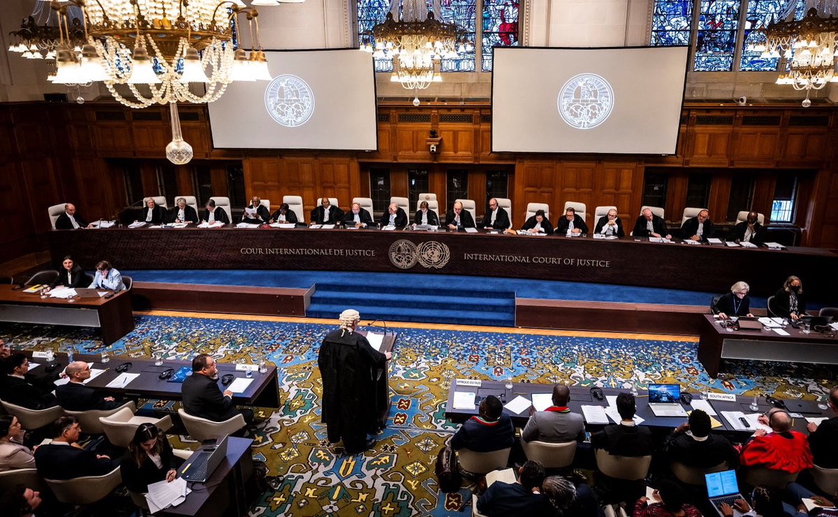 Gender_Concerns's tweet photo. The International Community must ensure that Israel complies with its obligations under International Law in light of today’s Advisory Opinion issued by the International Court of Justice.

https://t.co/PgKuo6tPsX https://t.co/DEx4gdM60f