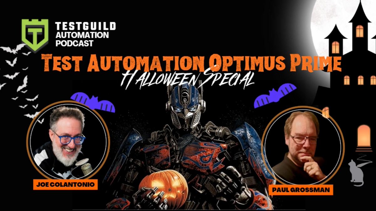 testguilds's tweet image. What does an evolving framework look like? 🤔  Paul Grossman’s Optimus Prime model adapts to change, integrates #AItools, and makes dynamic waiting easy. Find out how it works 🎙️ testguild.com/podcast/automa… #TestGuildPodcast #automationtesting