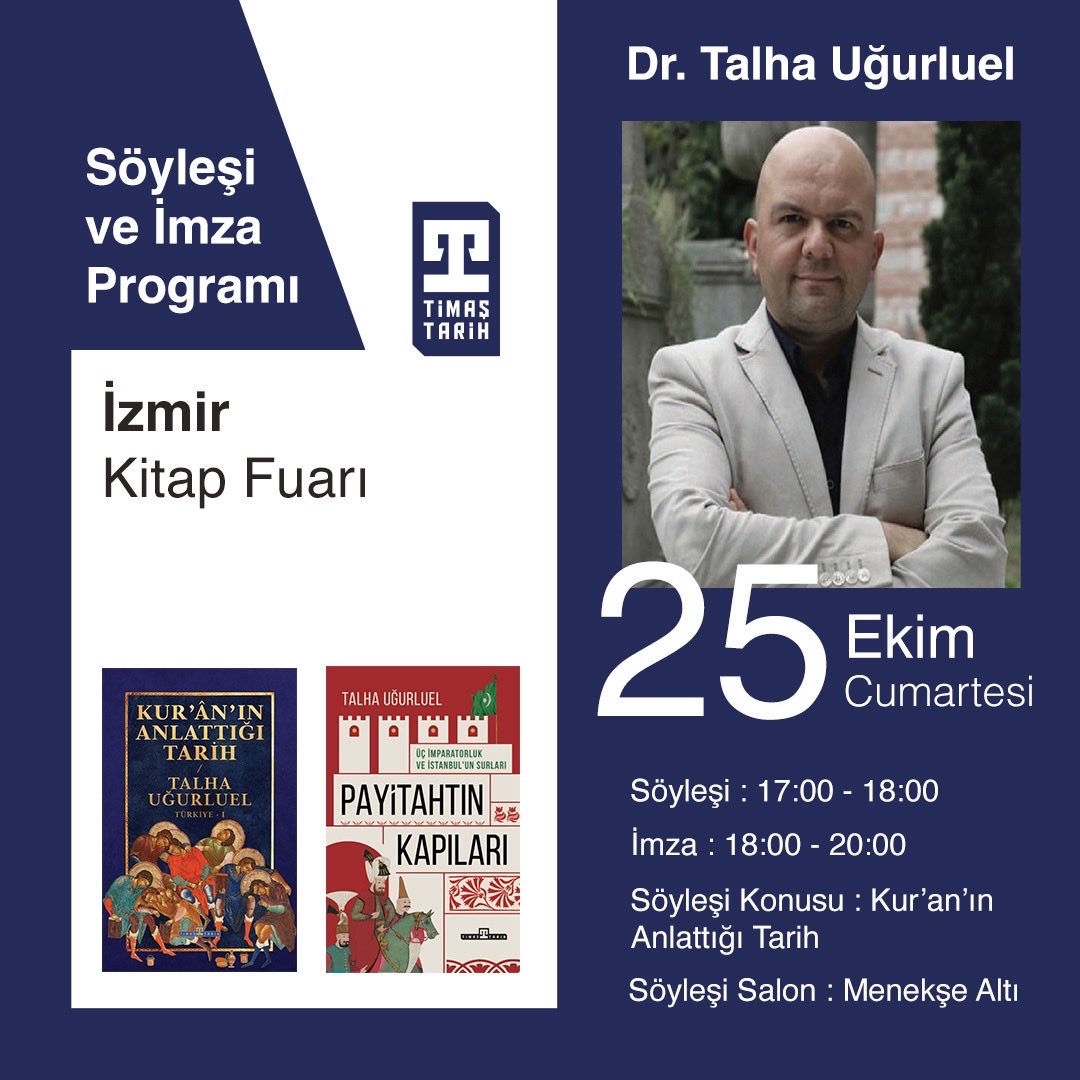 GeziKitap's tweet photo. Üç yıldır İzmir kitap fuarının gündüzleri, Tarihi İzmir’i adım adım dolaşıyoruz. Bu ctesi müsait olanları İzmir turuna bekliyorum. Romalılardan, Aydınoğulları‘na, Osmanlılar’dan, Cumhuriyet’e, Bu Müthiş Geziye Bekliyoruz.
Bilgi ve katılım İçin👉 0 (539) 404 72 34 https://t.co/xKU8HqT8TG