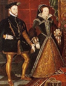 FelipeII_ex's tweet photo. La primera fue María Manuel de Portugal (1543), era mi prima jeje, hija del rey de Portugal y mi motivo de casamiento era unir las coronas de España y Portugal, pero ella murió cuatro días después de dar a luz a mi hijo, el príncipe don Carlos. 😢 https://t.co/pfVSJXMawn