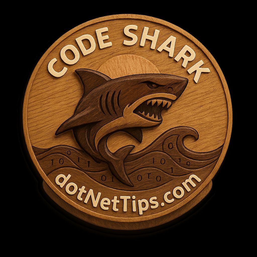 realDotNetDave's tweet image. Do you have what it takes to be a Code Shark? 🦈 If not, dive into dotNetTips.com and subscribe today! 🌟 Since 1994, we've been sharing invaluable tips and insights to help developers level up their skills. 💻🐟 Become a Code Shark now! #dotnet #MVPBuzz