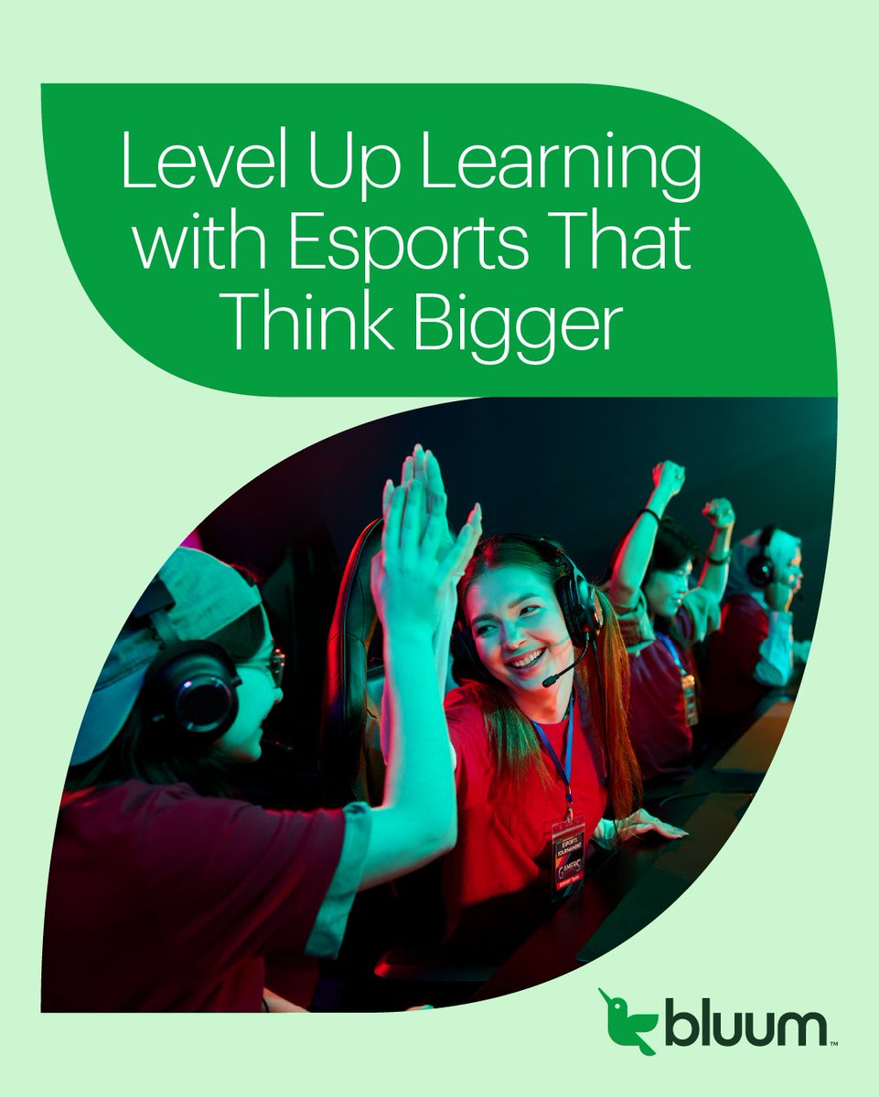 Bluum_EdTech's tweet image. Esports is more than just playing, it’s about teamwork, leadership, and real-world skills that stick.

Bluum helps schools build programs that go beyond gaming. From planning and setup to coaching and support, we’re here to make esports accessible, engaging, and impactful.

Let’s…