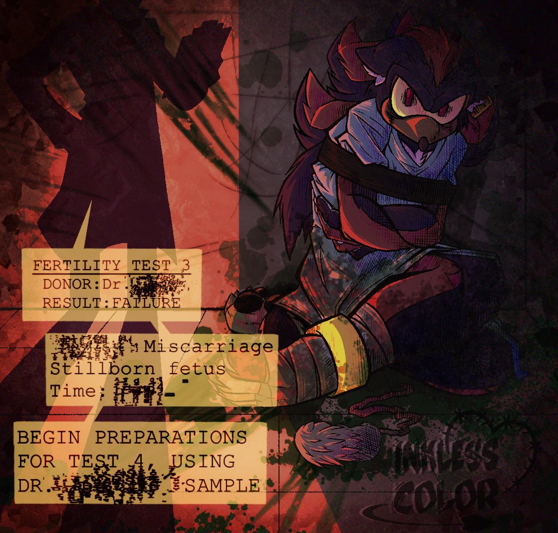 Dryer_Rabbit's tweet photo. DAY 2! Another hardcore prompt! #shadowtormentwk25
this is probably my most disturbing one of the list so please please please look at the tags!
#shadowthehedegehog #spacecolonyark #shadow
TW: r*pe, isolation, mental breakdown, miscarriage, drawn fetus, blood https://t.co/hq3aKAbICl
