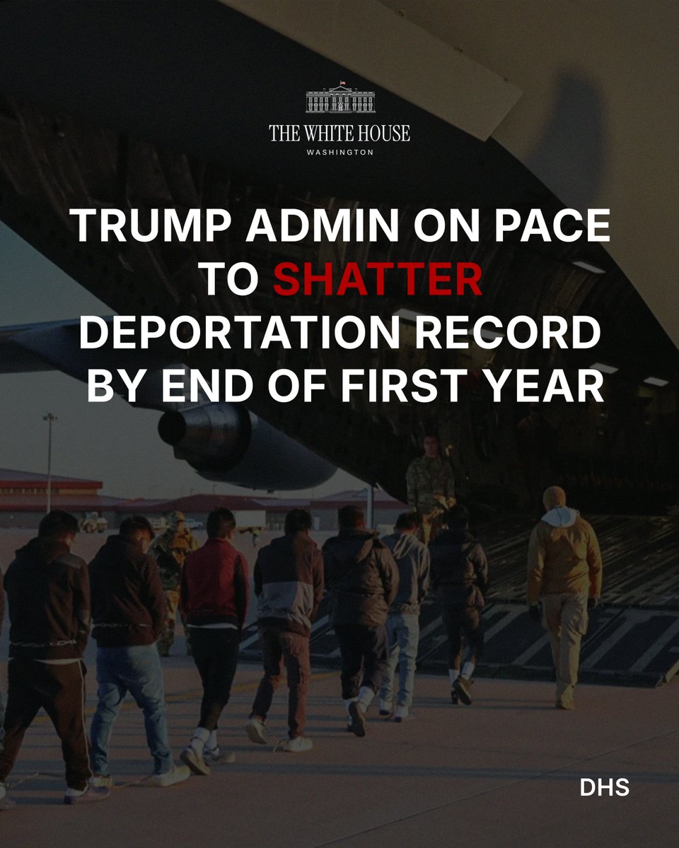 This is only the beginning. THE DEPORTATIONS WILL CONTINUE.