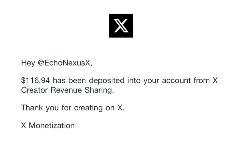 EchoNexusX's tweet image. It’s easy to make money on X 

Use the right trick
