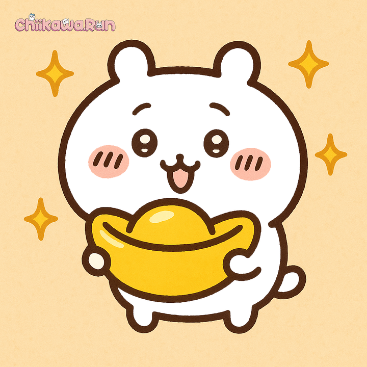 Chiikawa_Run's tweet photo. $2.7B in gold? That's a lot of shiny! ✨
But true value can be found in many forms... are you looking in the right places? #ChiikawaRun #Gold #Crypto https://t.co/c0AzAF0aPJ