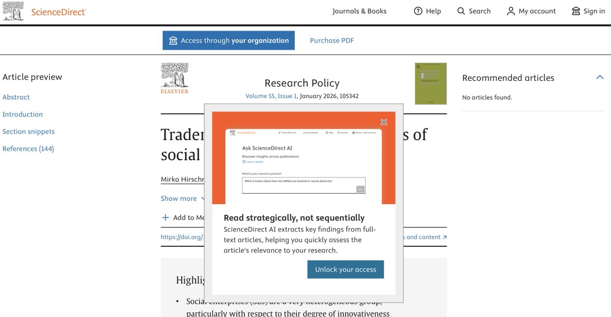 Ask ScienceDirect AI

Publishers incorporating AI into databases.

Literature reviews are no longer the same.