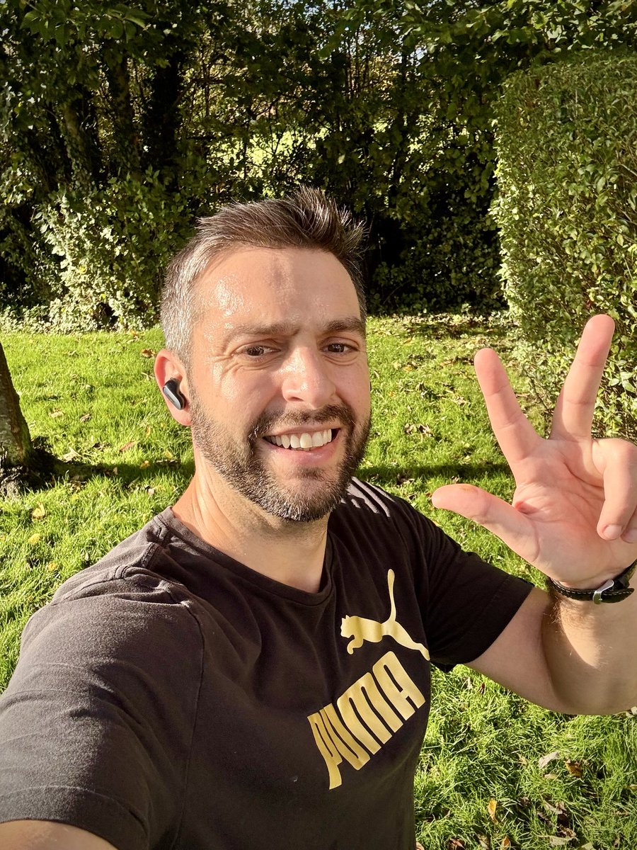 Run 3 of the week ✅ 
25km clocked up 🏃‍♂️