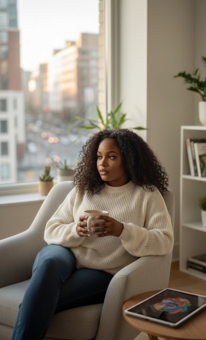 I’m not one of those people worried about AI “killing” creativity.
What I actually think it’s doing is testing whether we still have it.

✦ When you really look at it, AI is just a giant mirror.
It reflects who we are, our habits, our taste, our imagination.
If you feed it the