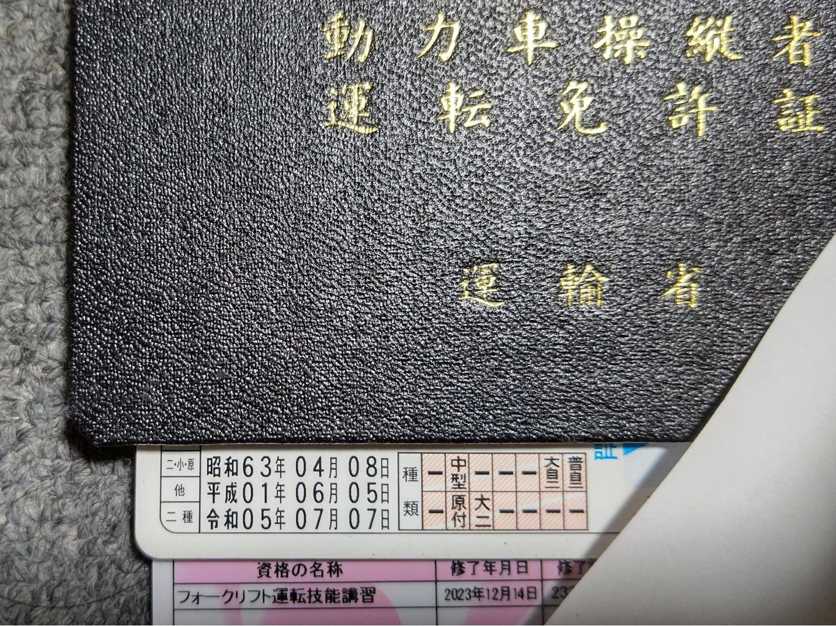 再就職は交通系に戻るつもりですが採用通知が来てからMRI行けとか言われて、顔に金属入ってるんで21年前の診断書取りに大学病院行ったりとかかなりゴタゴタしました。MRIはクリア、脳外科のお医者さまにはむしろ問題全く無しの太鼓判押してもらいましたw
女装もするけどいろいろ運転できるよ！😎