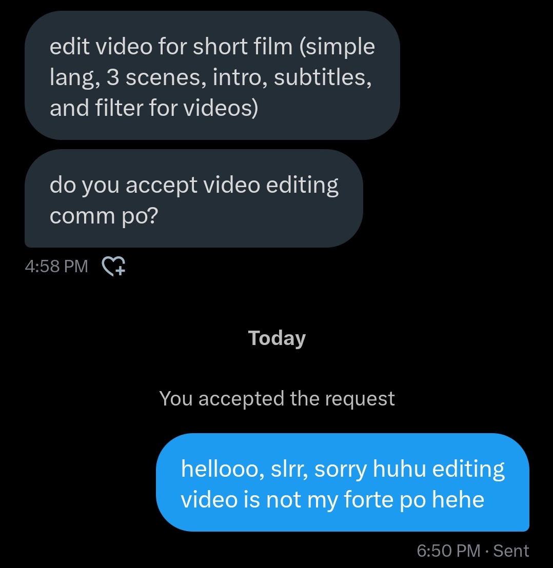 yul_acadcomish's tweet image. hi #commstwt #commsX

this is your sign not to accept tasks if you know they are not within your forte hehe

anw, commission me guys! forte is write-ups, research, ethics, philosophy