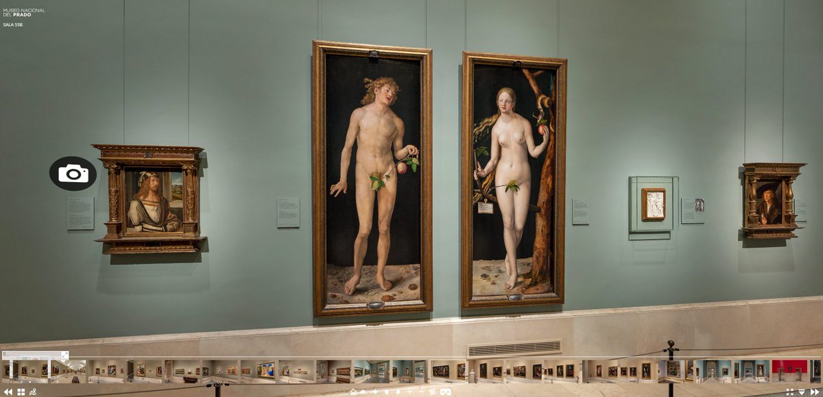 La visita virtual del Museo del Prado incluye vistas panorámicas 360º e imágenes en altísima resolución de las obras maestras de la colección. Estés donde estés, accede gratis aquí: museodelprado.es/visita-virtual…

#NextGenerationEU #PlandeRecuperación