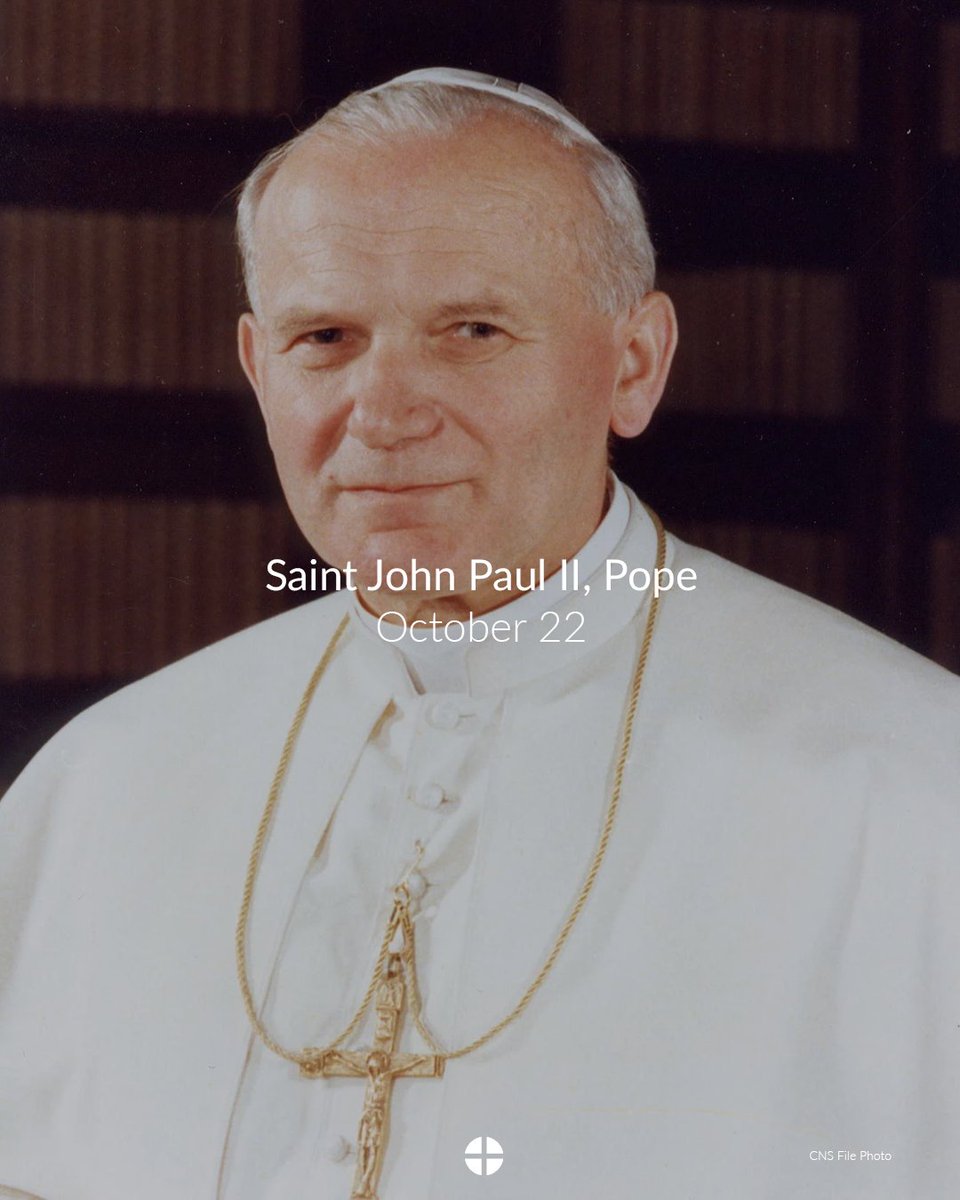 Saint John Paul II, Pope, pray for us!