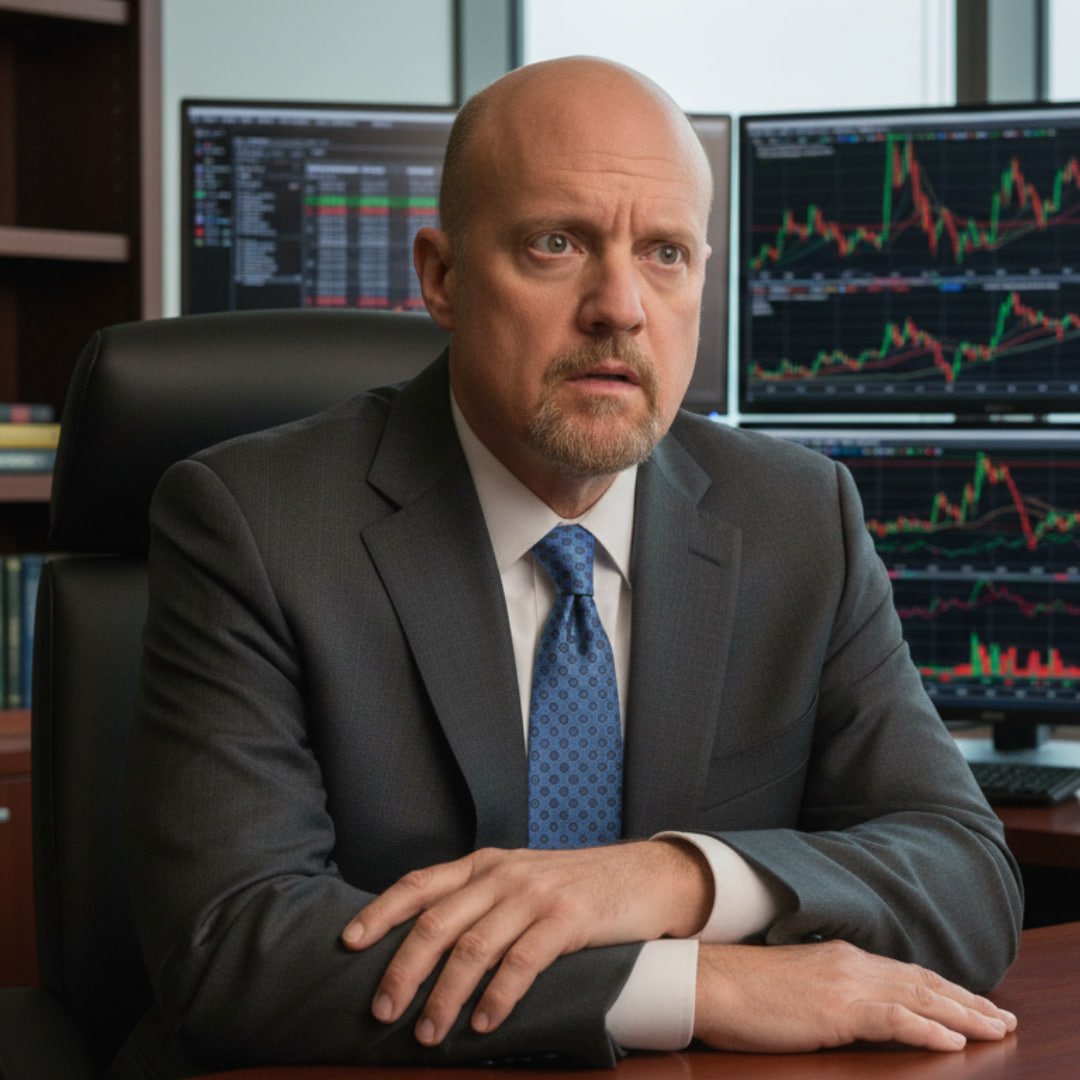 Cointelegraph's tweet image. 🚨 LATEST: Jim Cramer warns crypto is in “2000 territory on specs,” urging investors to trim positions before a potential correction.