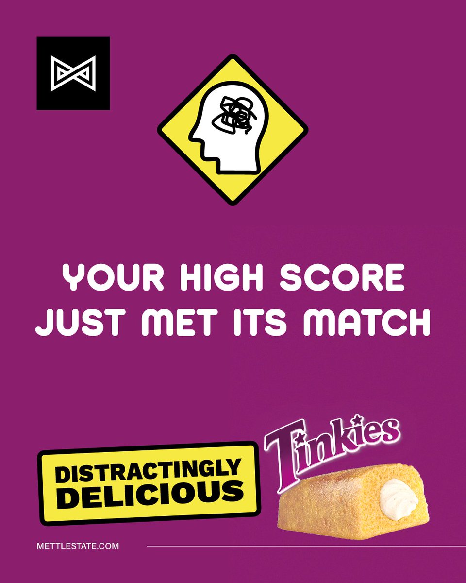 Mettlestate's tweet image. Tinkies don’t wait for high scores, they demand attention.​

One bite, total distraction. One hesitation, and
your leaderboard reign might be over.​

Can you handle it? 👀

 #Battlegrounds #DistractinglyDelicious