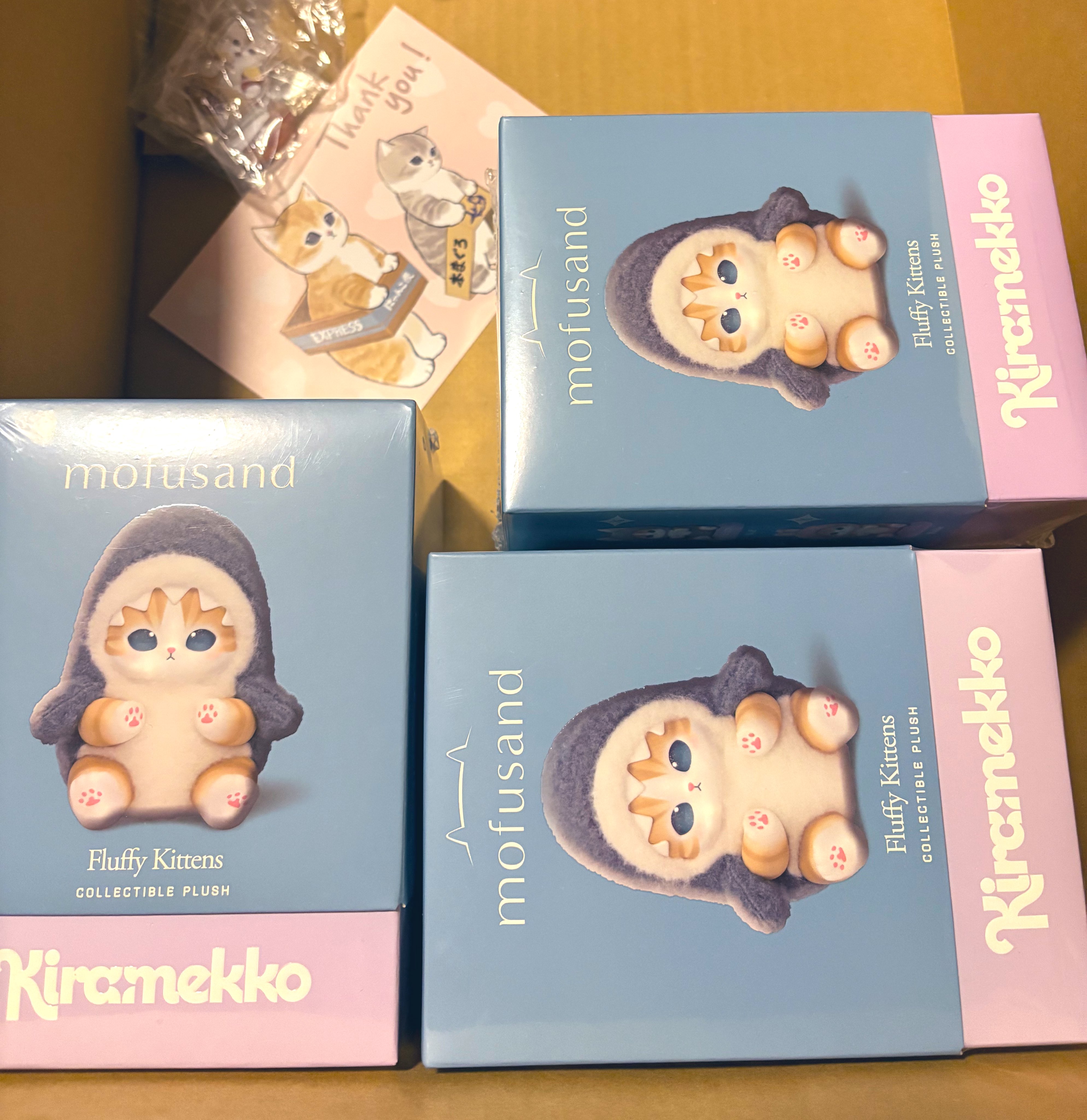 mofusand モフサンド kiramekko きらめっこ 1box 未開封 mofusand