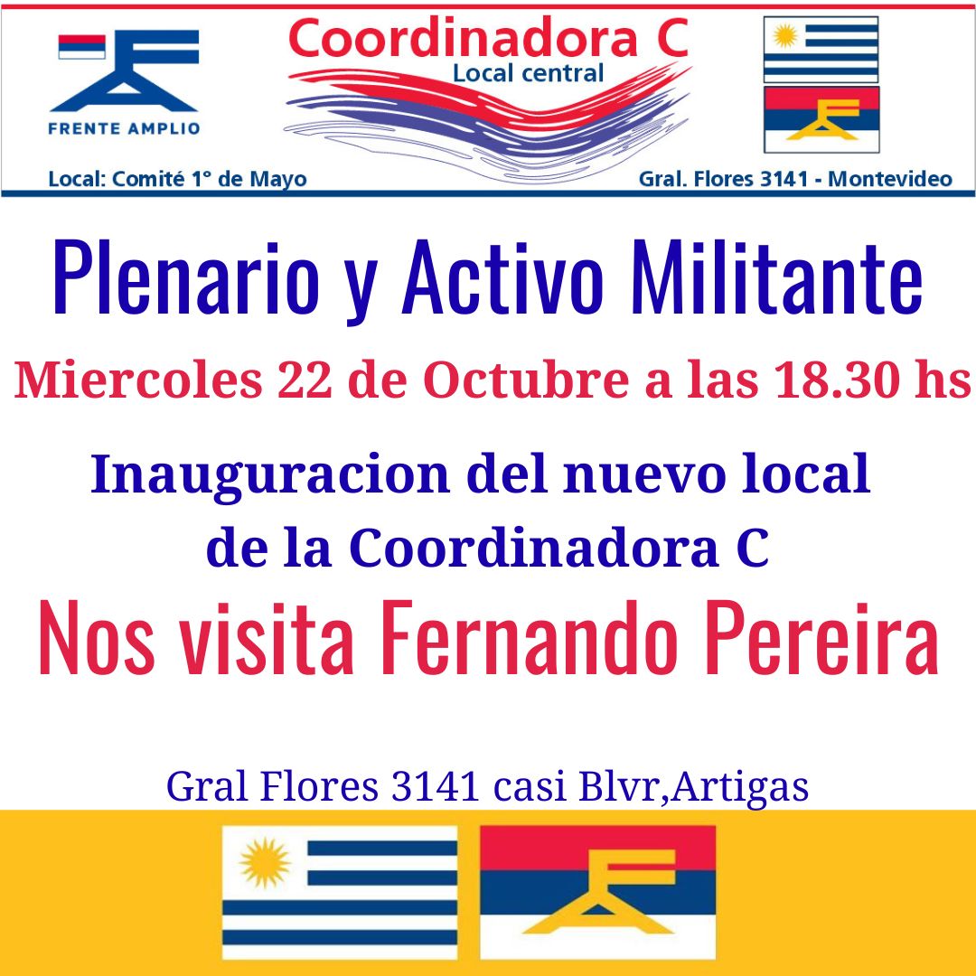 ComiteAndresito's tweet photo. Hoy, se inaugura el local de nuestra Coordinadora C, nos visita el Presidente de nuestra fuerza. Les esperamos a todos. https://t.co/E885ToyTXX