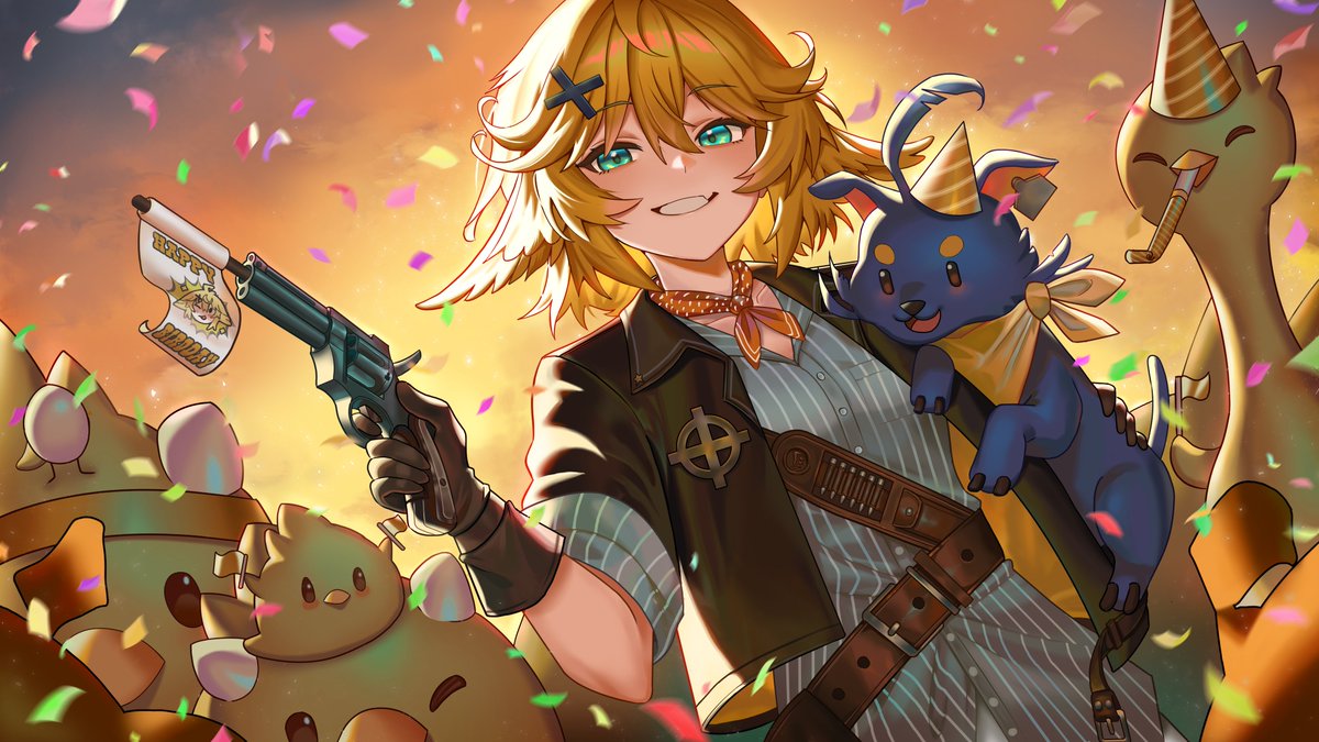 fluffycatfish3's tweet photo. I got the opportunity to draw for Dokibird Birthday Concert at AX earlier this year!! 🏆💛💛 Tysm for the opportunity!! Please check out her singing she's so cool!! 💛💛

#DokiGallery #DOKIBIRDAY2025 https://t.co/0glaqa2hTA