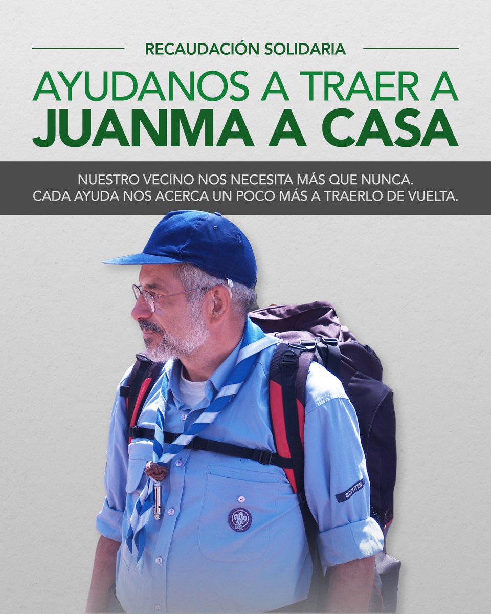 RacingFundacion's tweet image. 💚Queremos sumarnos al llamamiento para ayudar a Juanma.

Su familia está recaudando fondos para poder traerlo de vuelta a casa en un vuelo medicalizado desde Vietnam, ya que su estado requiere cuidados intensivos.

🔗Conoce su historia y colabora aquí: gofundme.com/f/ayudanos-a-t……