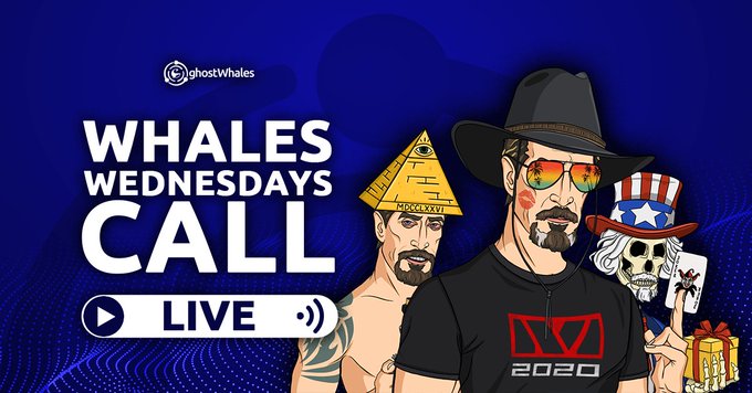 Whales Wednesdays - Q4 is LIVE 🔴

GHOST Community members can have actual input over the future direction of the GHOST Project. Available ONLY to GHOST Whales 👻🐳

Become GHOST Whale 👇
🔗 https://ghostchain.io/whales-apply