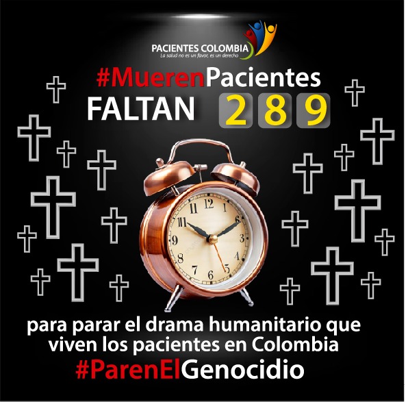 #NoMasSilencio

faltan 289 días para finalizar el gobierno que prometió: cambio, PAZ y terminar con la CORRUPCIÓN

Después de 50 meses de gobierno ni PAZ, la corrupción se comió al gobierno y la salud solo deje MUERTE, DOLOR y POBREZA

#MuerenPacientes