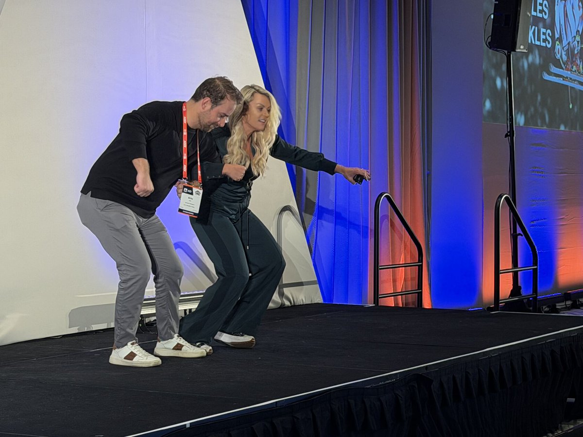 phcppros's tweet image. Kicking off the AD PHCP North American meeting yesterday was a fantastic presentation by four-time Olympic skier Chemmy Alcott. Her message of inspiration emphasized that failure is not failure — it’s a step towards winning. #TheWholesaler