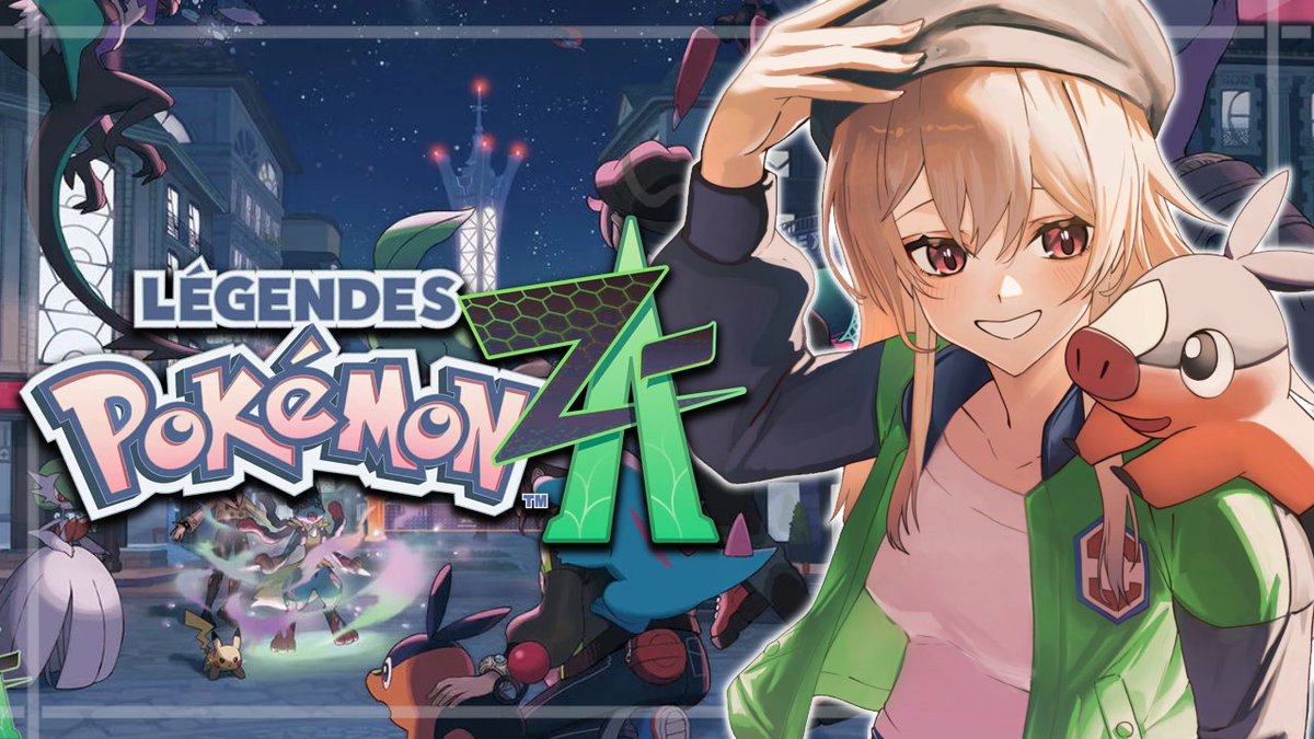 ⏰21時から⏰
Pokémon LEGENDS Z-A
続きからやっていきます！！！💗
前回ローファーが買えず大暴れで終わったので
今回はストーリーを進めつつ金を稼ぎ
可愛い服をいっぱい買います！！！！😊

◆サムネイルイラスト
⇒#フレン見て から！いつもありがとう😭✨

🔽待機所🔽
youtube.com/live/ZV567cCPB…