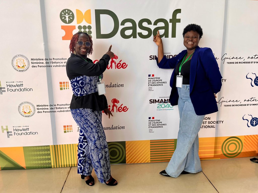 La Guinée accueille #Dasaf2025 du 21 au 23 Octobre , avec des participants venant de 22 pays ainsi que des partenaires. 
Un espace de partages, de réflexions et d’orientations pour faire avancer les droits à la santé sexuelle et reproductive
#JusticeReproductive