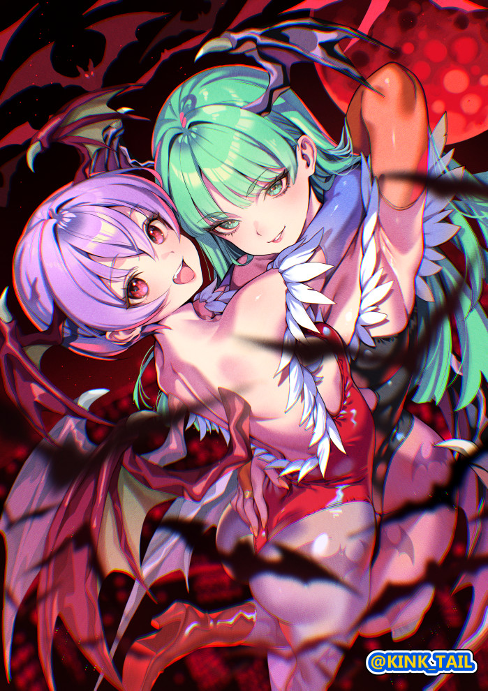 一足早いハッピーハロウィン🎃
モリガンとリリスでした
ヴァンパイアは子供の頃ザベルが狂おしいほど好きでした