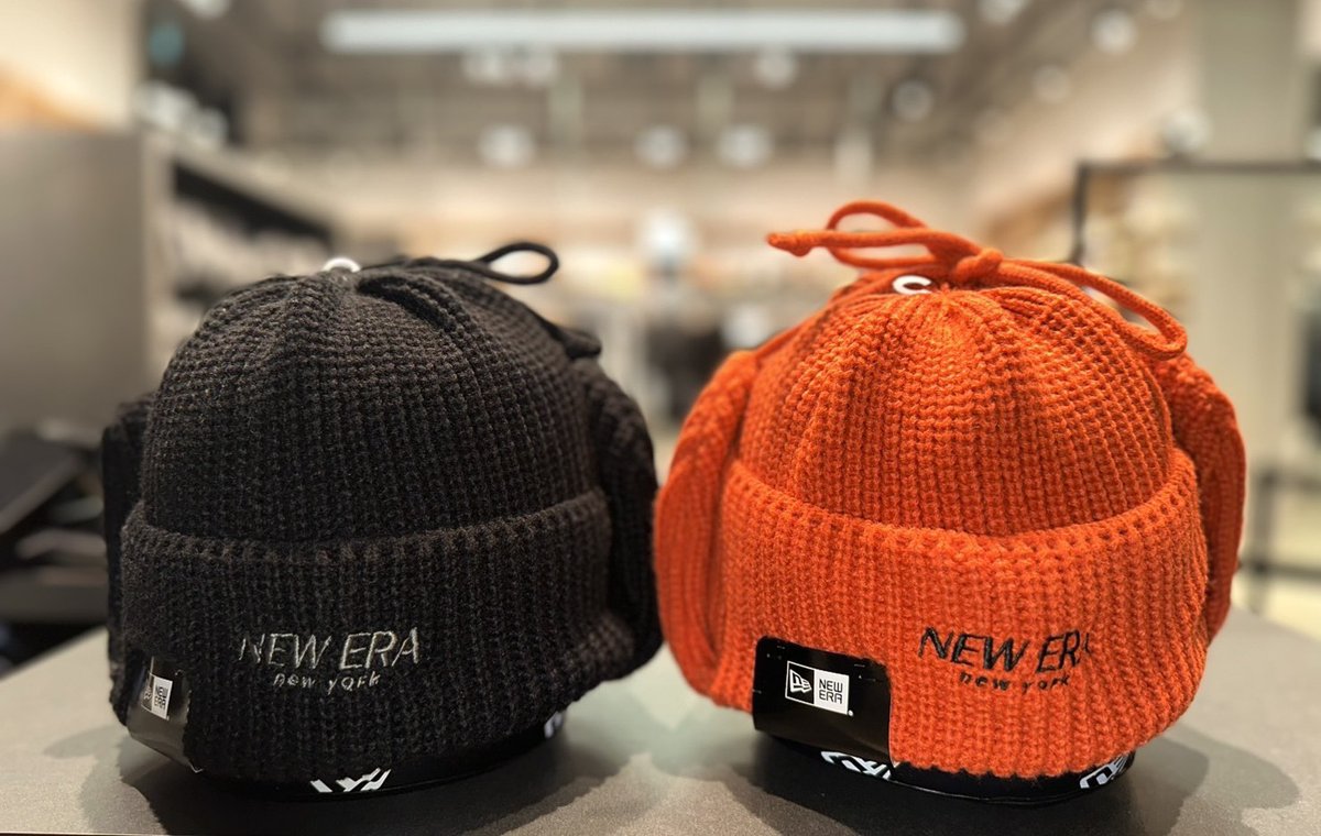 ニットトラッパー BLACK LABEL FW25】 イヤーフラップが特徴のニット