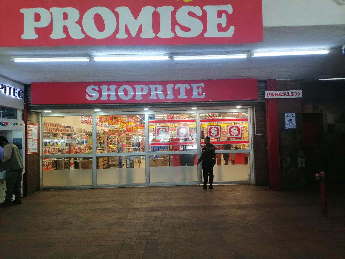 We’ve closed down the Shoprite in Bronkhorstspruit CBD. No trading permit. 
<a href="/CityTshwane/">City of Tshwane</a>