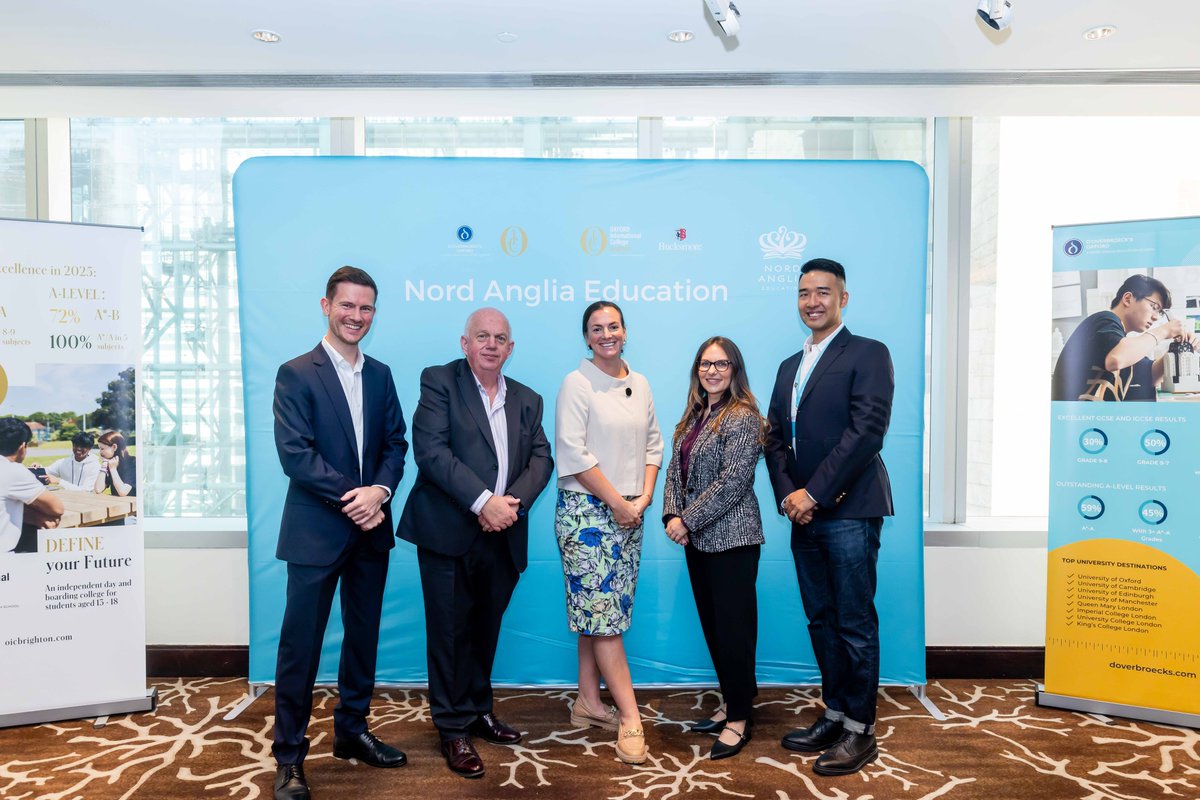 A world-class international education🌏

Our Vice Principal Alasdair MacPherson is currently on the Nord Anglia Education UK Schools Roadshow across East and Southeast Asia, connecting, sharing and inspiring future students.

Swipe to see the highlights from Hong Kong ➡️