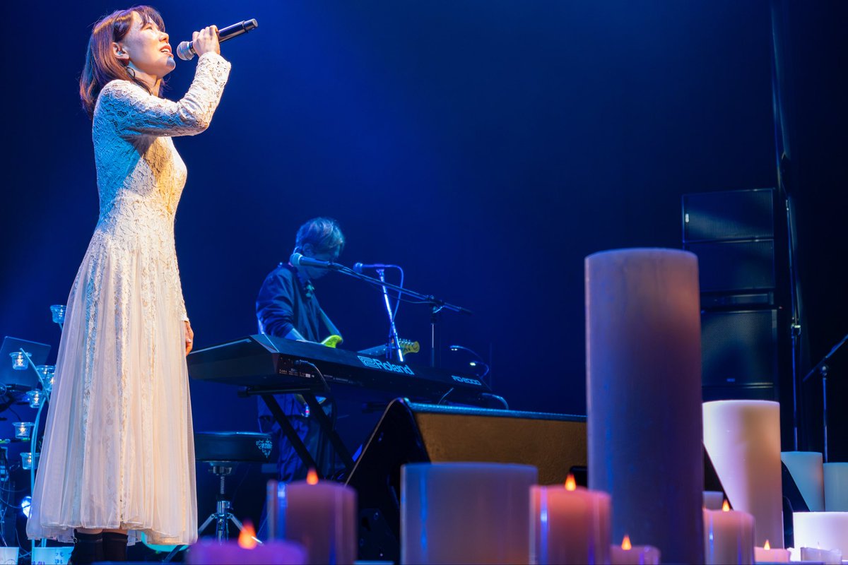akalitolive's tweet photo. 【アカリトライブ2025ありがとうございました！】

ご来場いただいたお客さま、ゲストのAile The Shotaさん、半﨑美子さん、本当にありがとうございました！！

皆さまからいただいた【がんばれに変わる言葉】が書かれたキャンドルホルダー、必ず能登で灯します。

https://t.co/fgBGbG7Scw https://t.co/NLVKQz7wOU