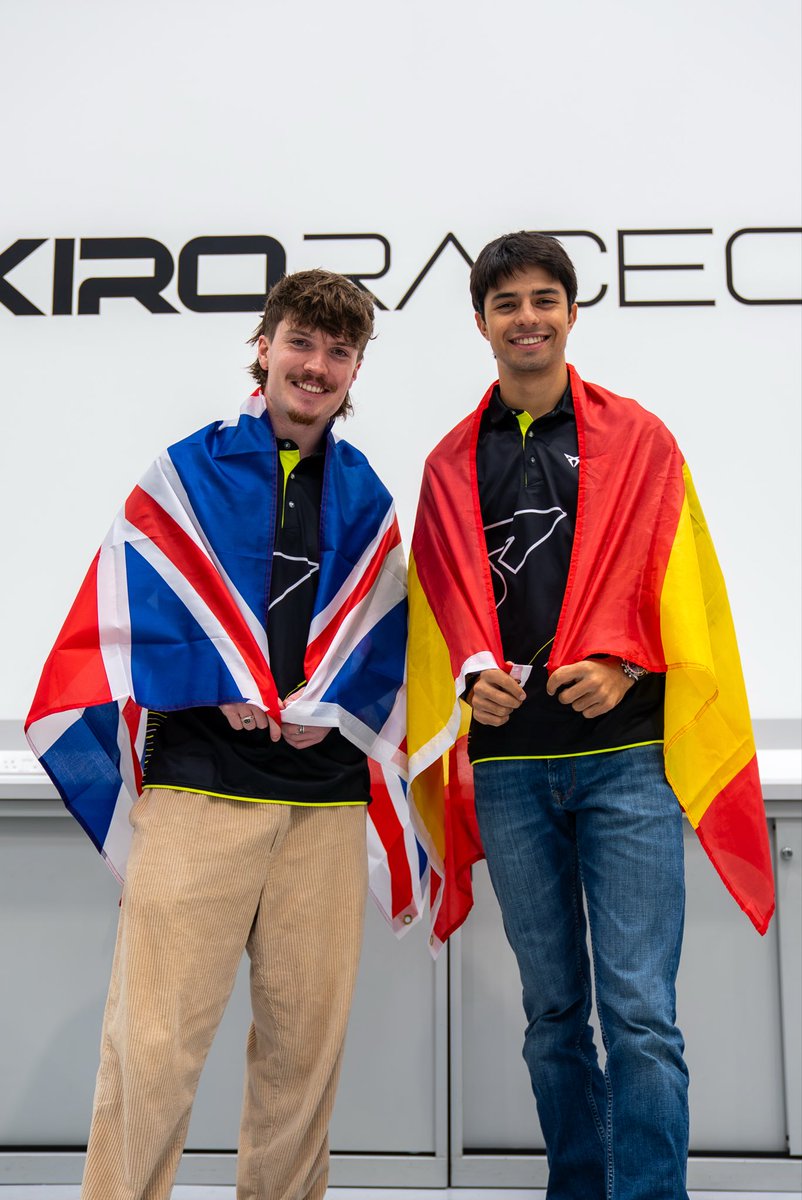 Two drivers, two flags. One exciting season of racing loading.