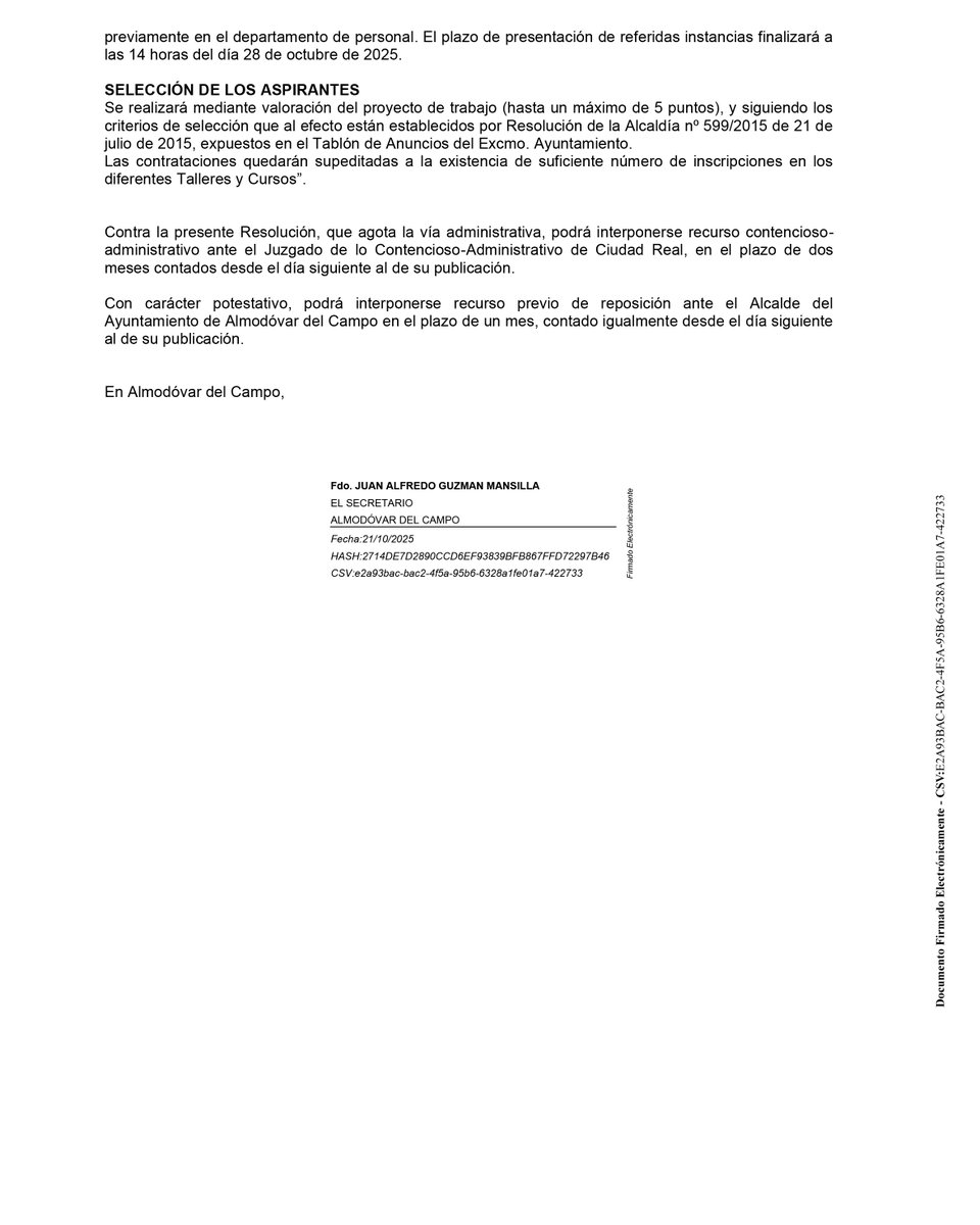 Ayuntamiento de ALMODÓVAR DEL CAMPO (@aytoalmodovarcp) on Twitter photo  Ayuntamiento de ALMODÓVAR DEL CAMPO (@aytoalmodovarcp) on Twitter photo