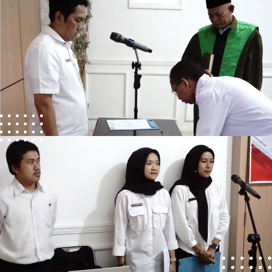 bpnmuaraenim's tweet photo. Hallo #SobATRBPN Pada Tanggal 22 Oktober 2025 bertempat di Ruang Rapat Kantor Pertanahan Kabupaten Muara Enim. Pegawai Kantor Pertanahan Kabupaten Muara Enim melaksanakan Pengambilan Sumpah Panitia Ajudikasi PTSL Tahun Anggaran 2025. #KementerianATRBPN #PTSL #ATRBPNMuaraEnim https://t.co/P8DDpze5L6