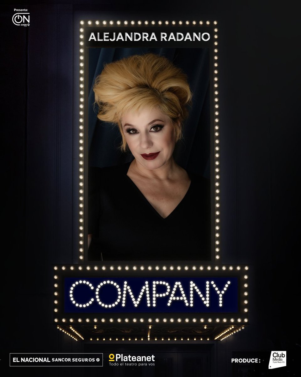Company, la obra maestra de Stephen Sondheim, suma una figura de lujo a su elenco: Alejandra Radano será Joanne, uno de los personajes más icónicos y filosos del teatro musical contemporáneo.Estreno 8/1/26 Teatro El Nacional Sancor Seguros y dirección general de Fer Dente.