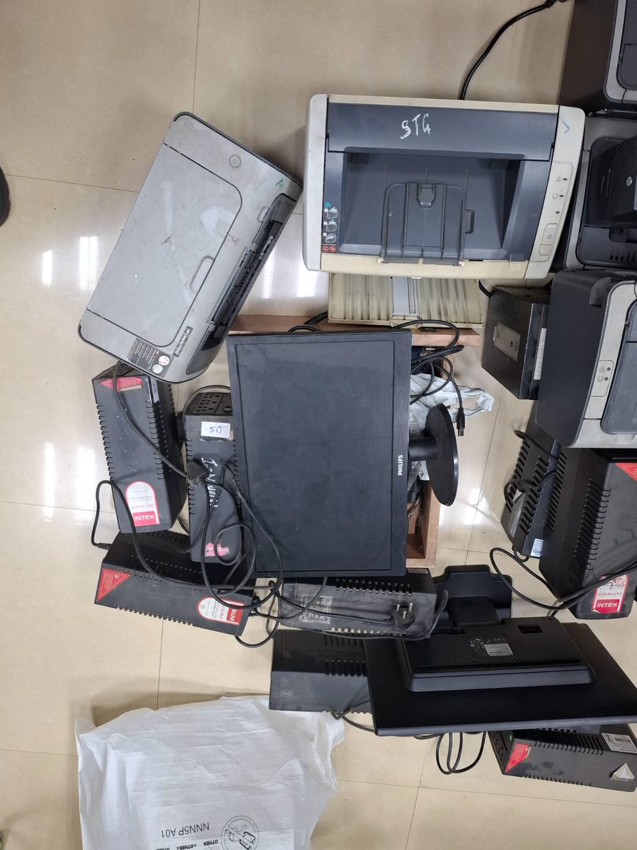 Disposal of E Waste has been identified at FCI DO SHILLONG