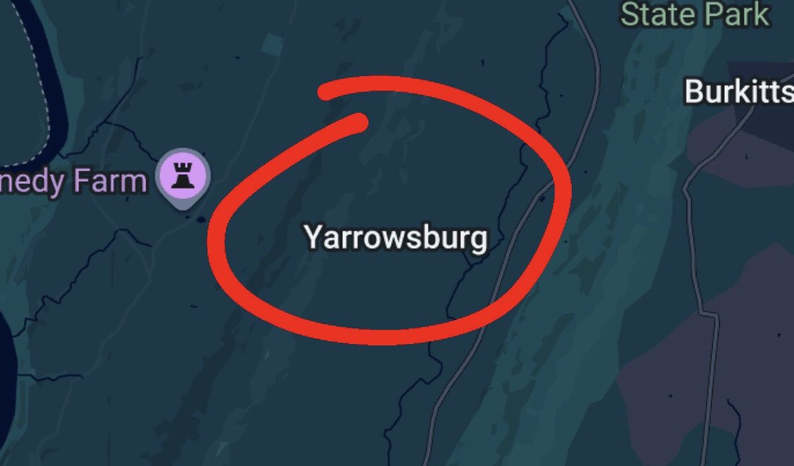 Il y a un lieu aux États-Unis, dans le Maryland, qui porte son nom.