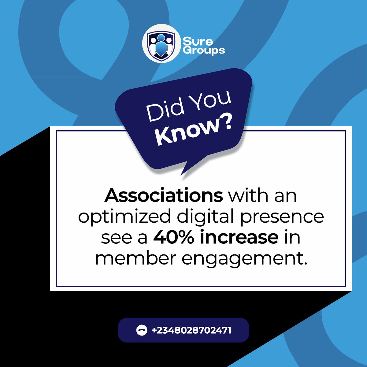 SureGroups_ai's tweet photo. Digital Glow-Up Time! Your association's online presence should reflect its true value. Let us manage your digital strategy so you can focus on your members. #associationgoals #suregroups #associationmanagement #digitalstrategy #onlinepresence #memberengagement #brandvisibility https://t.co/cnuczF86vu