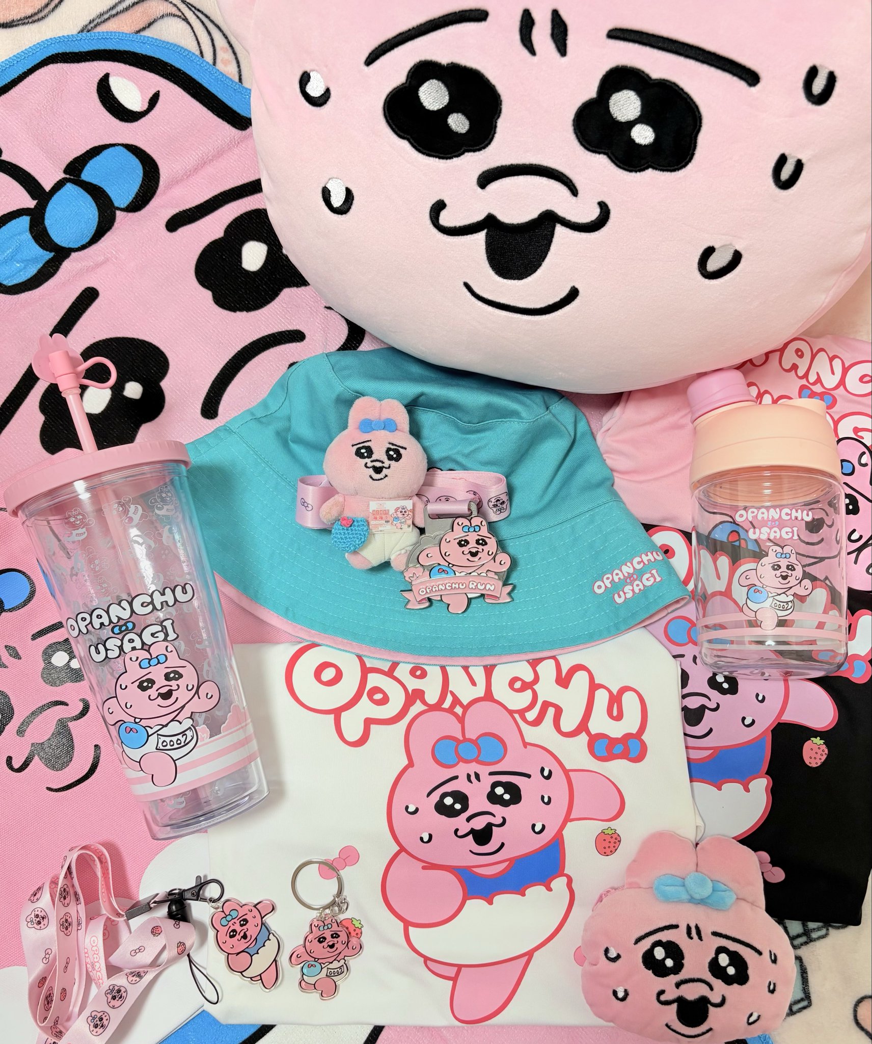 おぱんちゅうさぎ　台湾　限定　路跑 マラソン　完走　メダル　新品 おぱんちゅうさぎ 台湾 限定 路跑 マラソン 完走 メダル 新品 お