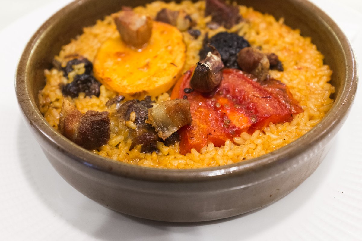 Miércoles de arroz al horno.
Y sí, también en raciones individuales. Para que no haya excusas.