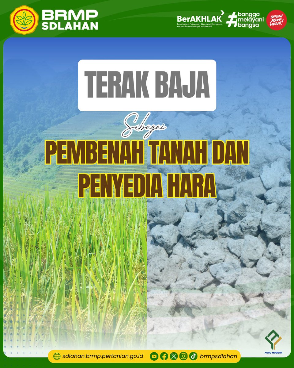 brmpsdlahan's tweet image. SobaTani, Yuk akses tulisan lengkapnya di Warta Sumber Daya Lahan Pertanian Vol. 2 No. 2 (2025) di bawah ini:

Link:
epublikasi.pertanian.go.id/berkala/wsdl/i…

#kementerianpertanian #brmpkementan #brmpsdlahan #warta #pertanian