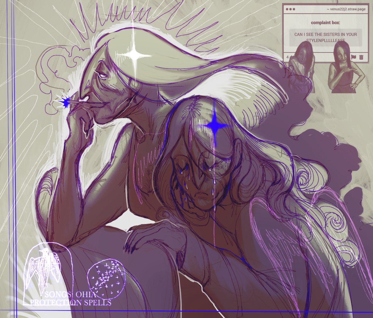venus22j2's tweet photo. sisters scribble #ninah #noimnotahuman https://t.co/kmxtZniEy9